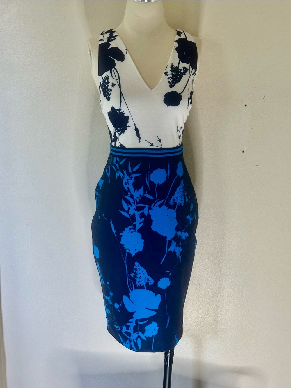 Ted Baker White Satin Lined Garment with Branded Tag